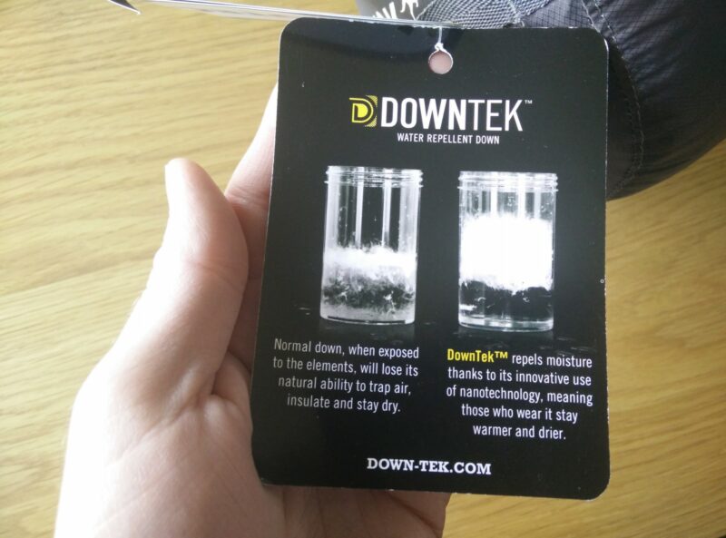 Kammok Firebelly Quilt: Downtek down proved itself warm and extremely hydrophobic
