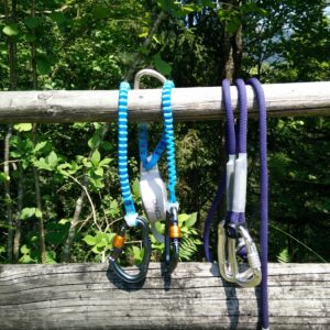 Why you should use a via ferrata set with tear-out webbing?