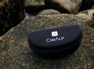 CimAlp Helium Sunglasses: They come with a pouch and a cleaning cloth