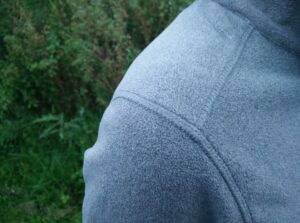 imAlp Freeze Fleece Jacket - offset shoulder seam and flatlock armhole seam