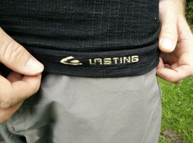 Lasting Wapol Base Layer: Printed logo at the bottom