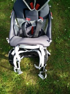 Osprey Poco is great in terms of child comfort. It has a comfortable drool pad, harness and seat