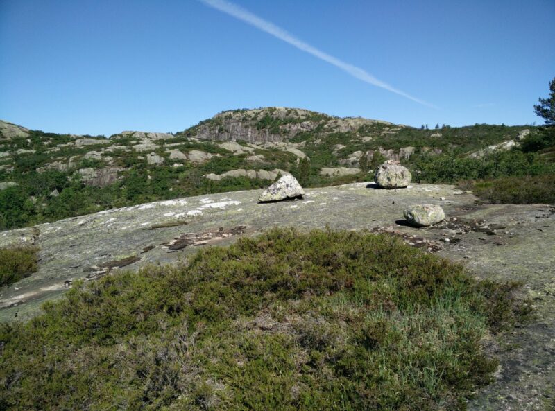 Reinstjønn Hiking Trail in Bortelid, Norway - view from the plateau