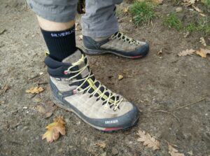 Silverlight Hiking Socks: Wearing the socks on trails