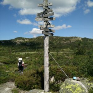 Kvitevatn Hiking Trail in Bortelid, Norway