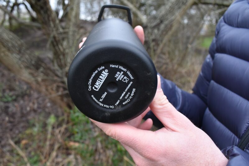 CamelBak Chute Mag Vacuum Bottle - care instructions on the bottom