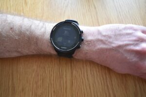 The Body Resources graph shown on Suunto 9 watch
