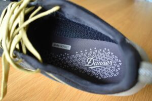Danner Trail 2650 GTX Shoes: The insole and Gore-Tex lining on the sides