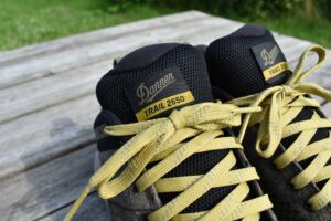 Danner Trail 2650 GTX Shoes: Sturdy laces and breathable tongue
