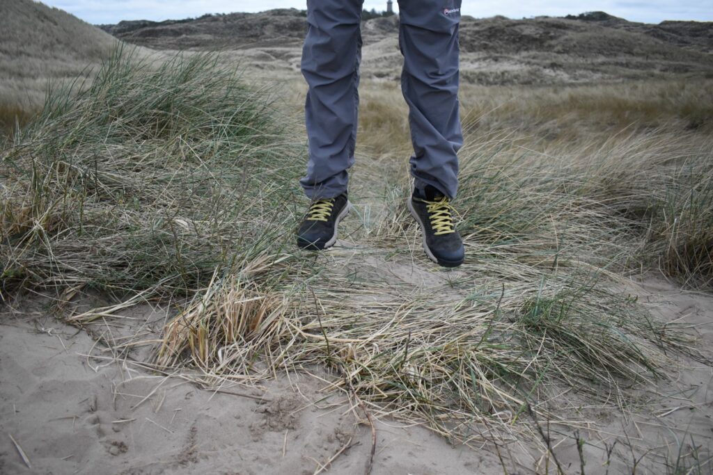 Danner Trail 2650 GTX Shoes: Flying in them on a trail