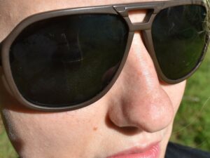 Ombraz Classic Sunglasses - with polarized grey Zeiss lenses