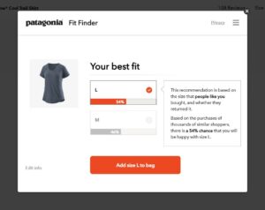 Patagonia Capilene Cool Trail T-shirt - Fit finder