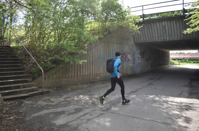 Run Commuting: Avoid busy roads by planning the route beforehand