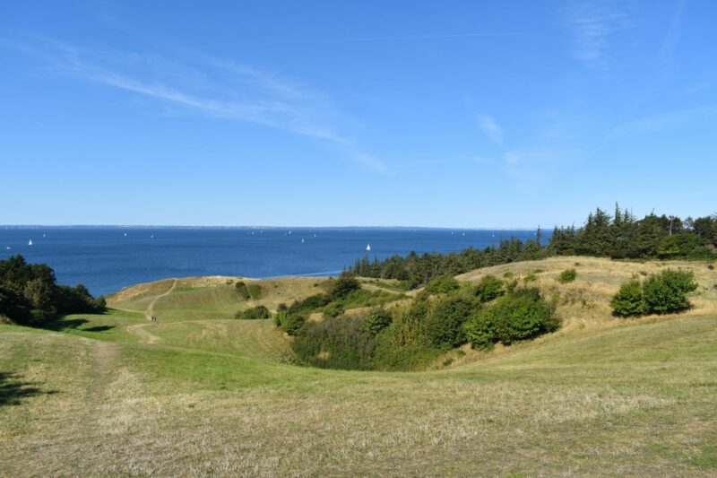 Samsø Nordby Bakker Trail - seaview close to the starting point