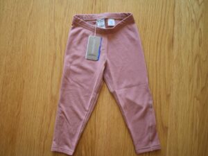 Patagonia Baby Capilene Pants - laid out flat