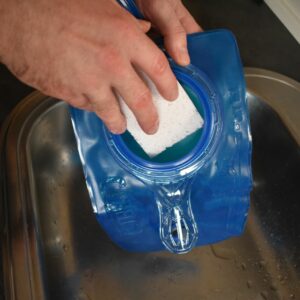 How to clean and maintain a hydration bladder?