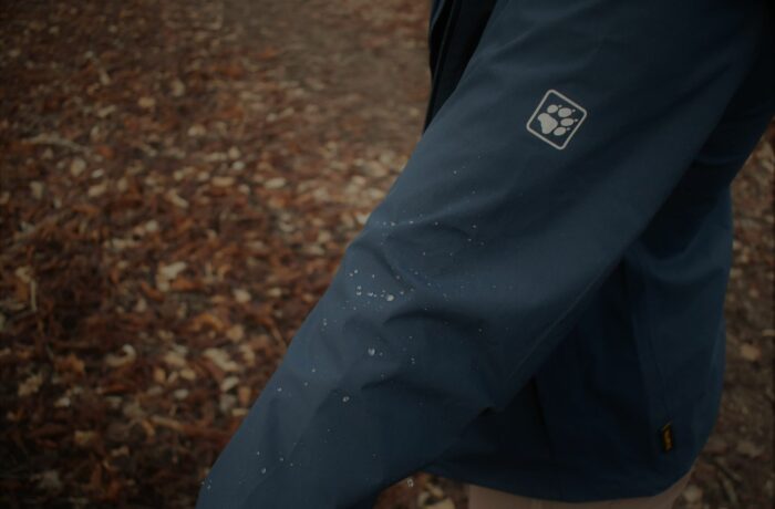 Jack Wolfskin JWP Rain Jacket - impressive water resistance from the get go