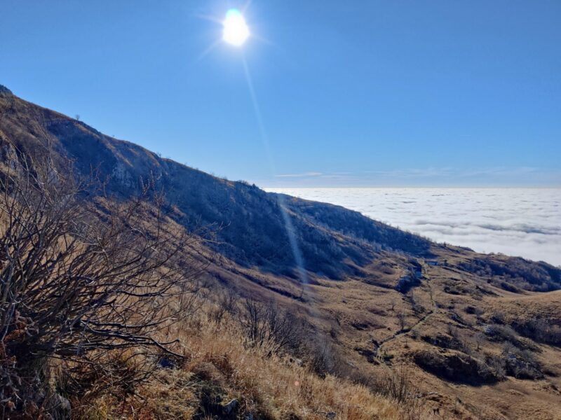 Matajur Hiking Trail - a great view on the temperature inversion phenomenon