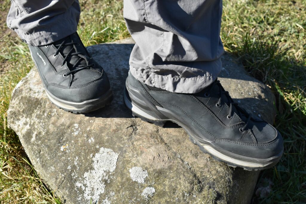 Lowa Renegade Shoes: From the side