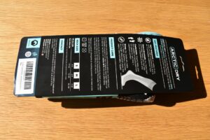ArcticDry Waterproof Socks: Instructions on the packaging 