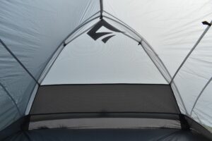 Sea to Summit Telos TR3 Tent - the brand logo is printed on the wall of the foot end
