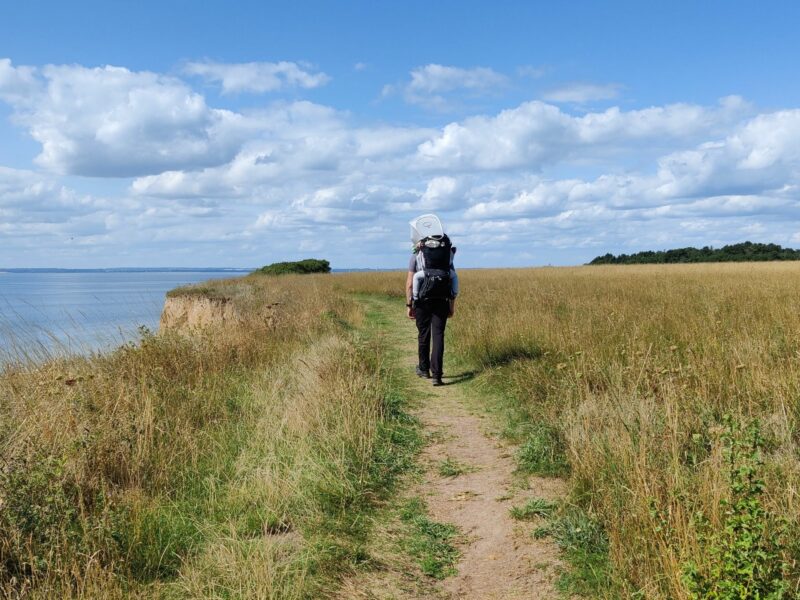 Apricoat Adventure Pants - on Tunø trail
