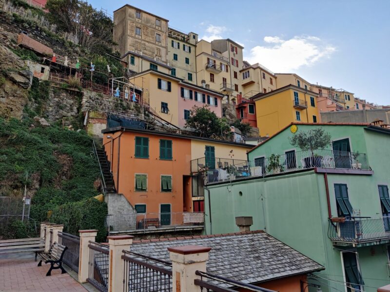 Exploring and Hiking Cinque Terre - houses in Manarola