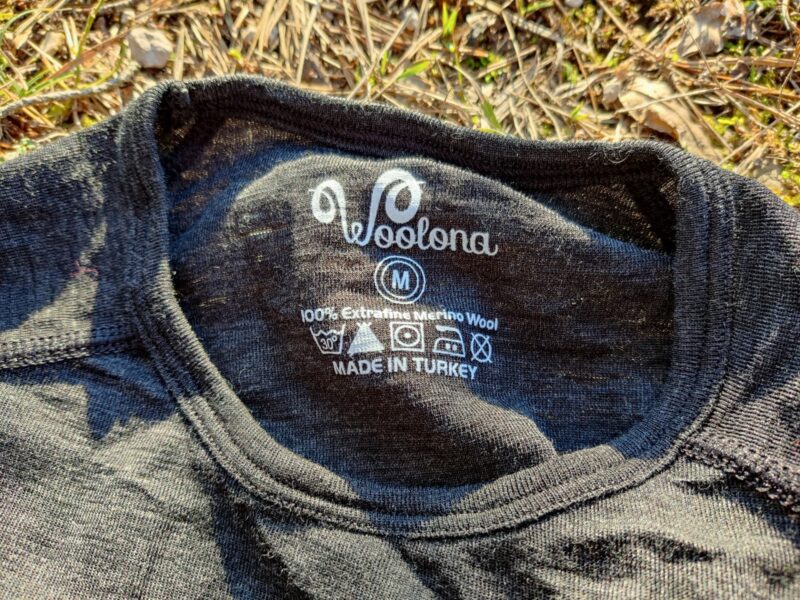 Woolona Remus: Printed label