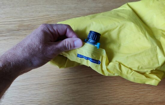 Inflatable sleeping pads require a bit more work. They have to be inflated/deflated and packed