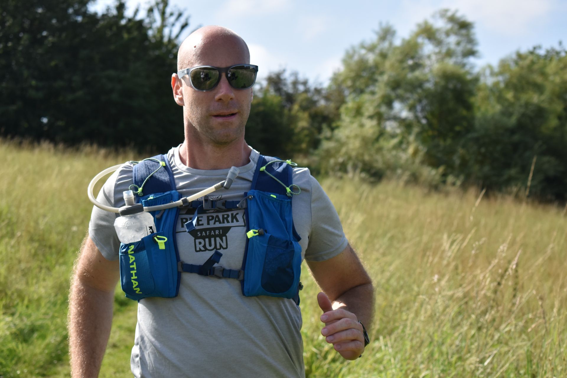 Hydration Bladder Liter Road Trail Run: Nathan VaporAir