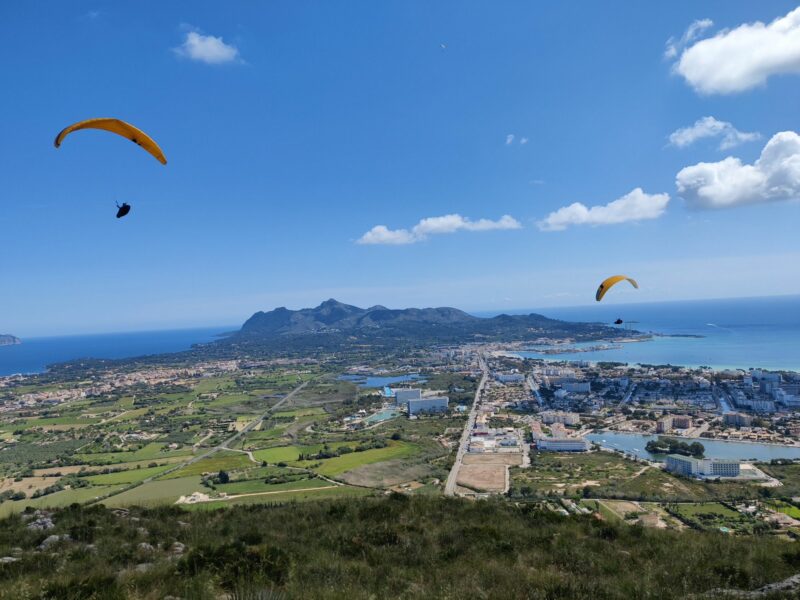 Puig de Sant Marti Trail - Paragliders