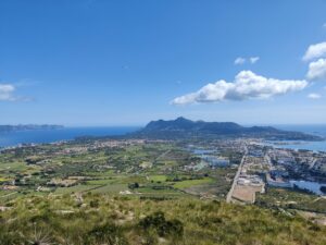Puig de Sant Marti Trail - View from the top