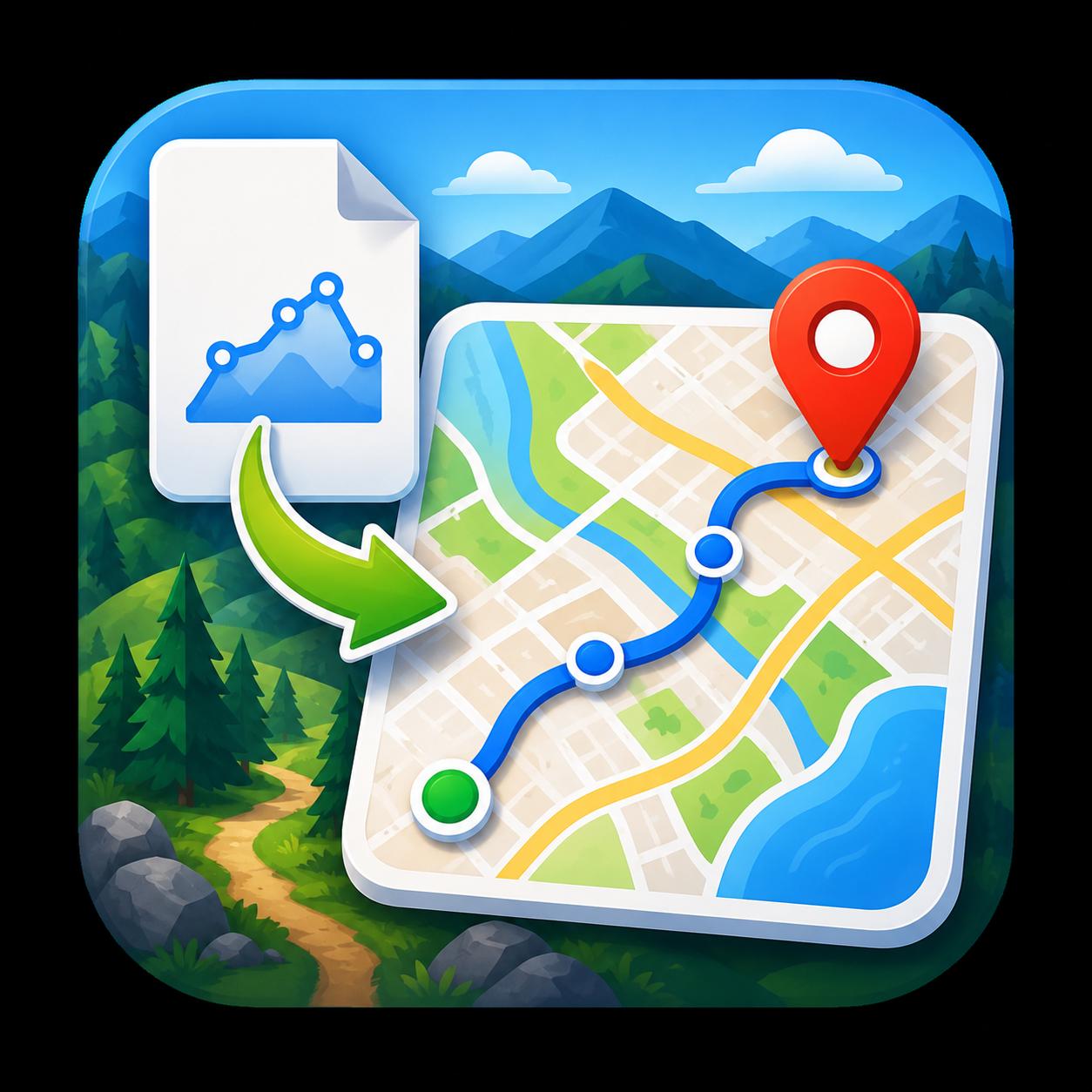 GPX to Google Maps